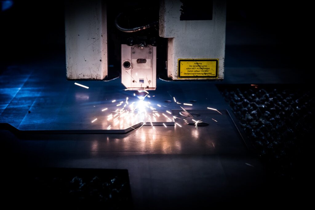 laser, cutting, machine